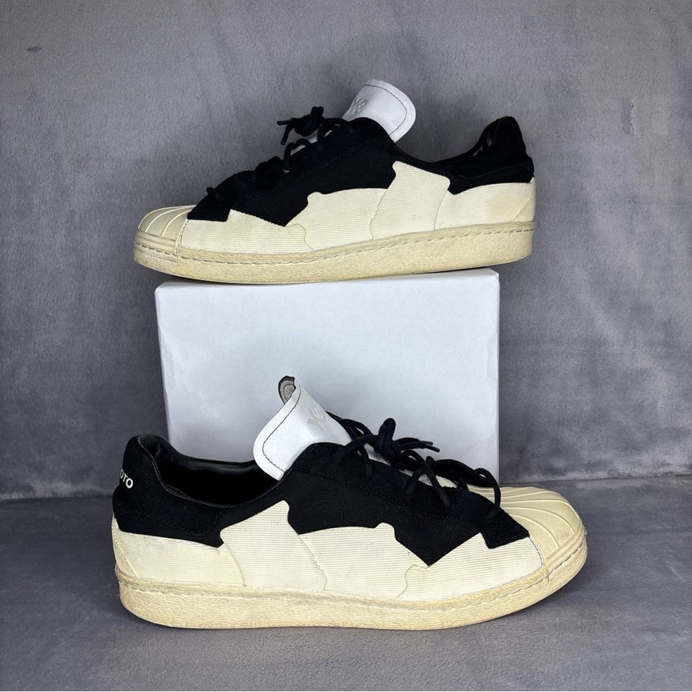 Adidas Y-3 Super Takusan Black White Designer Sneakers Mens Size 11.5